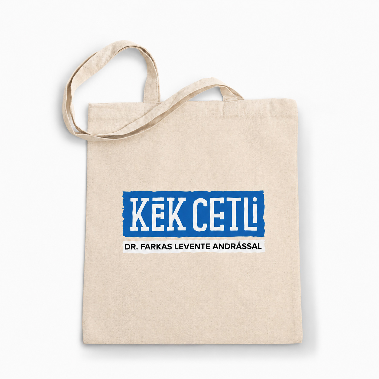 Kék Cetli vászontáska - Image 2